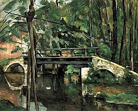 Pont de Maincy, par Cezanne - Agrandir l